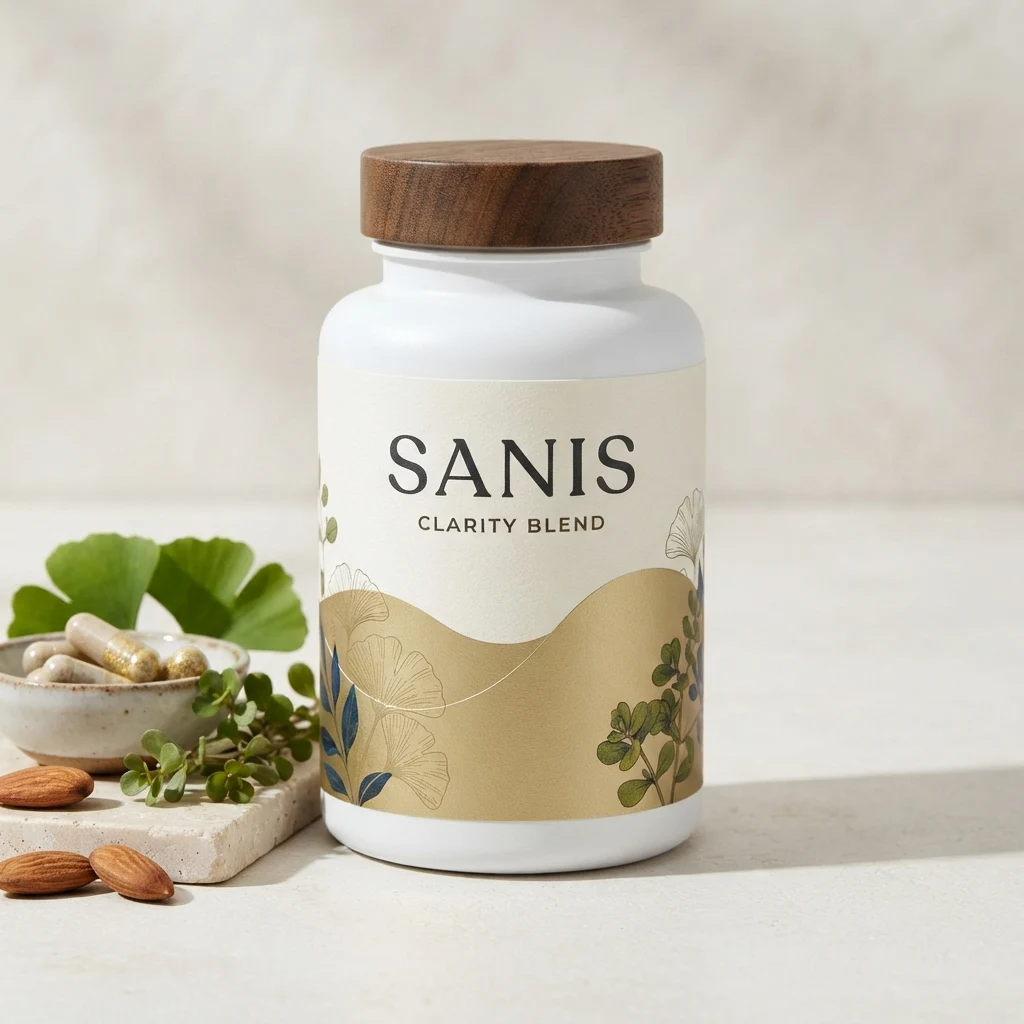 Sanis Clarity Blend pullo kapseleilla